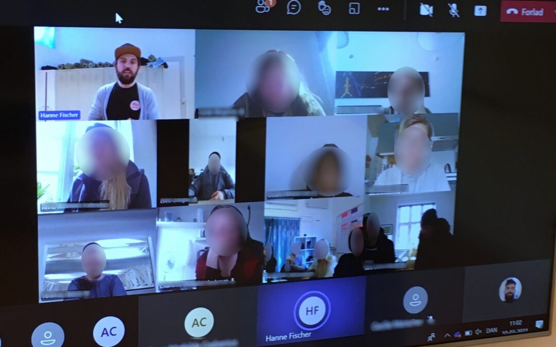Fire elevråd i fælles onlinemøde