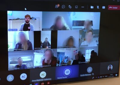 Fire elevråd i fælles onlinemøde