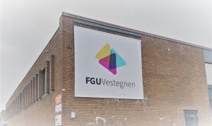 FGU Vestegnen skilt på bygning