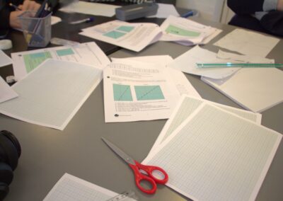 Foto af undervisningsmaterialer