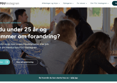 Velkommen til vores nye hjemmeside!