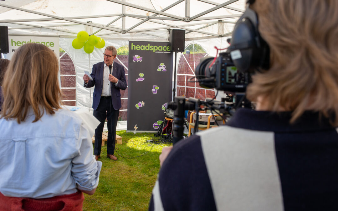 Foto af headspace indvielsestale