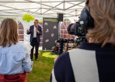 Indvielse af headspace i Brøndby