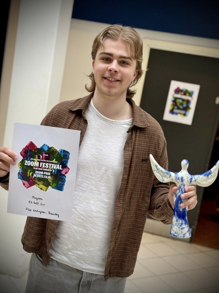 Foto af elev til ZOOM Festival