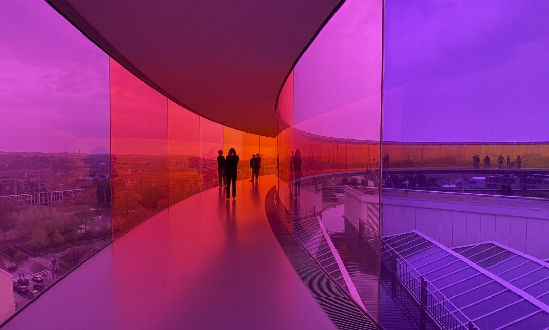 Visual Media-linjen på to dages trivselstur til Aarhus
