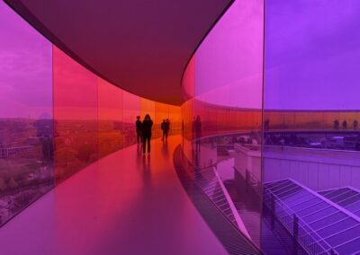 Visual Media-linjen på to dages trivselstur til Aarhus