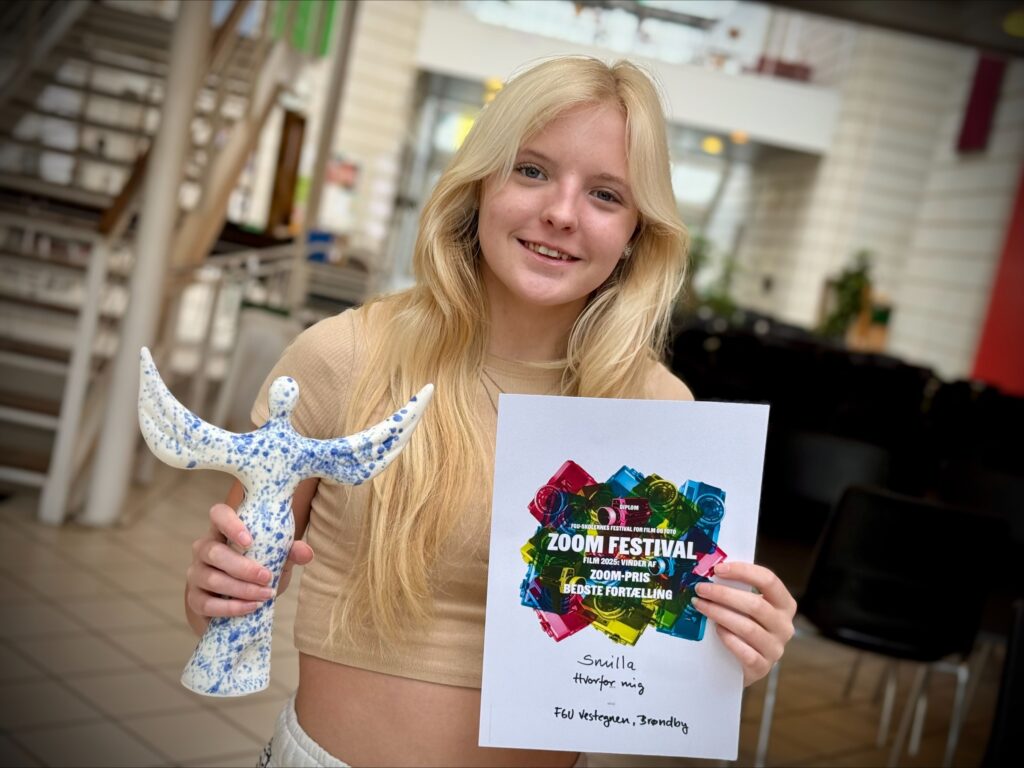 Foto af elev til ZOOM Festival