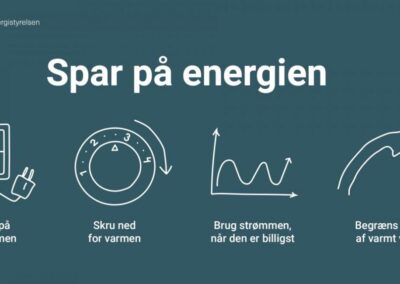 Vi skal spare på energien: nye regler pr. 1. oktober